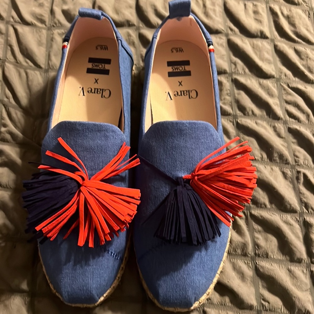 Brand new Clare V x Toms collab